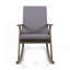 Chaise berçante pour l'extérieur