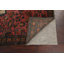 Tapis rose en laine noué à la main de conception unique 4 pi 6 po x 7 pi 2 po Babar