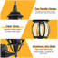 Aquira Satin Black Outdoor Wall Lantern