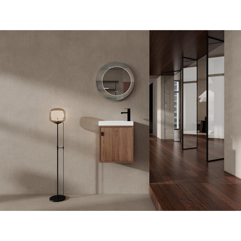 Meuble-lavabo 18,5 po avec lavabo en résine