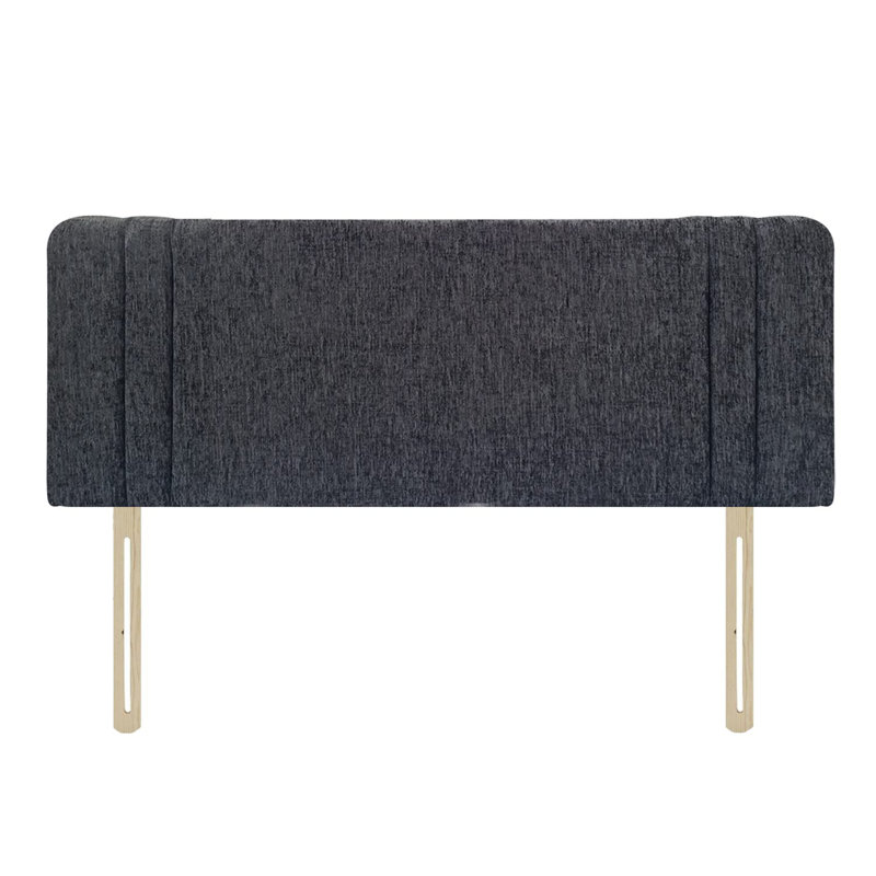 Cail King Upholstered Headboard, Charcoal