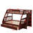 Twin Over Full Bunk Bed With Ladder,Drawers And Storage Staircase-162910908