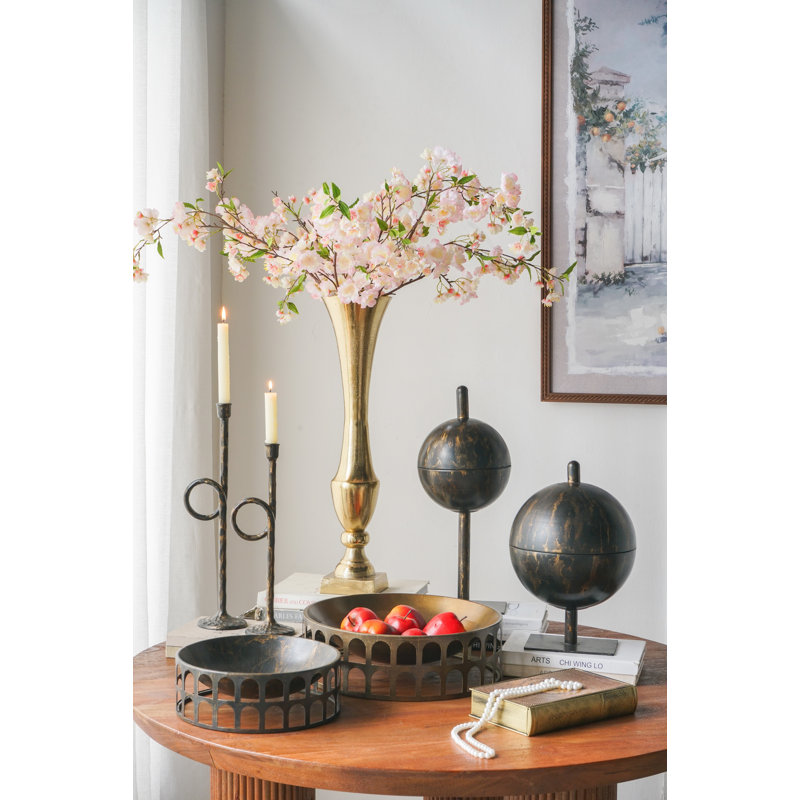 Vase décoratif D6x25 ", H 25 po x l 6 po x P 6 po