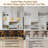 Glass Amber Pendant Light Kitchen Island Lighting