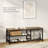Rustic Shoe Storage Bench with Shoe Rack Shelves for Entryway-1325935530