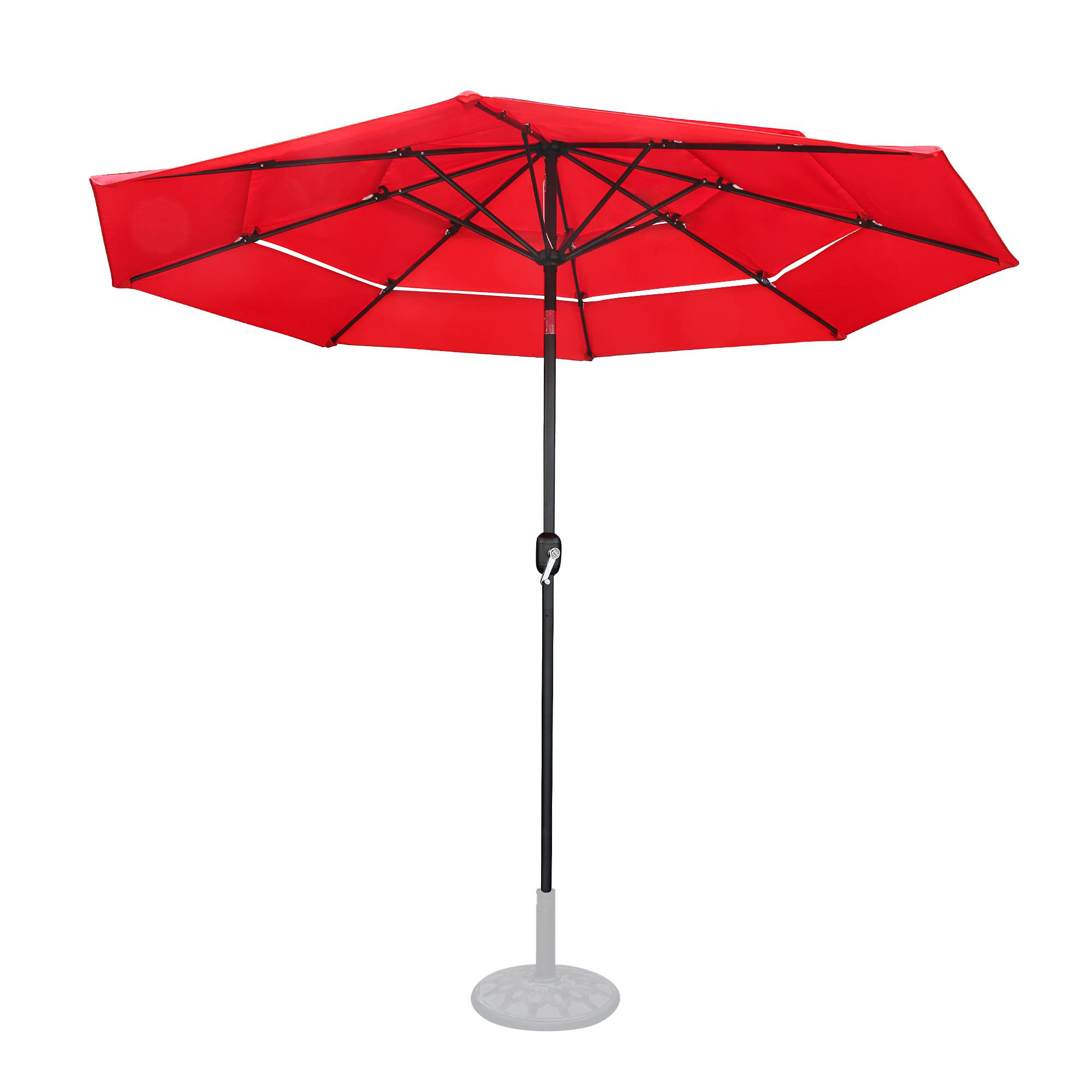 Arlmont & Co. 118'''' Red Cantilever Umbrella Wayfair