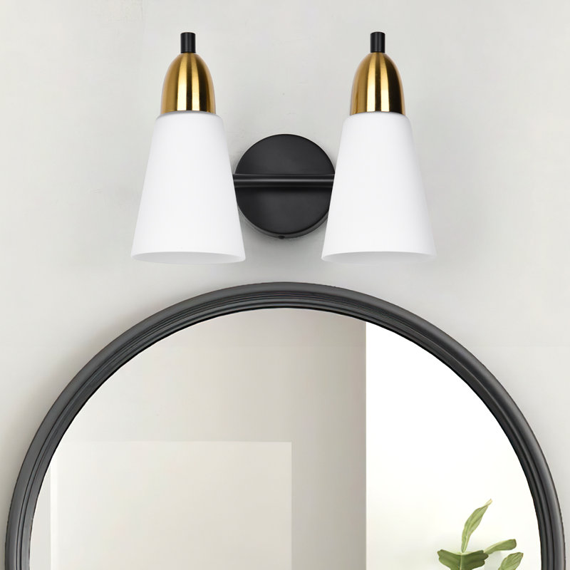 Luminaire à intensité variable pour meuble-lavabo, ampoules non incluses, 2