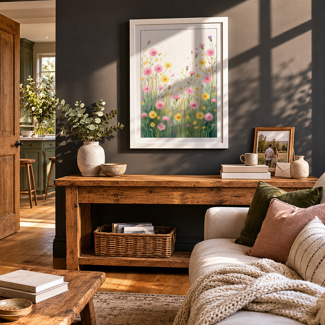 Wildflower Meadow Botanical - Framed Print