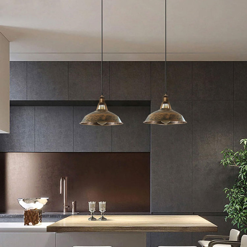 Meghan 1 - Light Bowl Pendant, Brushed Copper