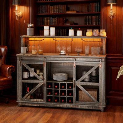 Farmhouse Wine Cabinet,Coffee Bar Cabinet,for Your Home