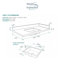 Plateau de meuble-lavabo simple 48,75 po Vision-5169364-5169369