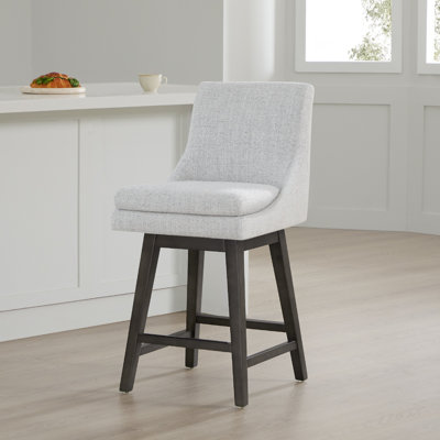 Zahara Upholstered Swivel Counter & Bar Stool