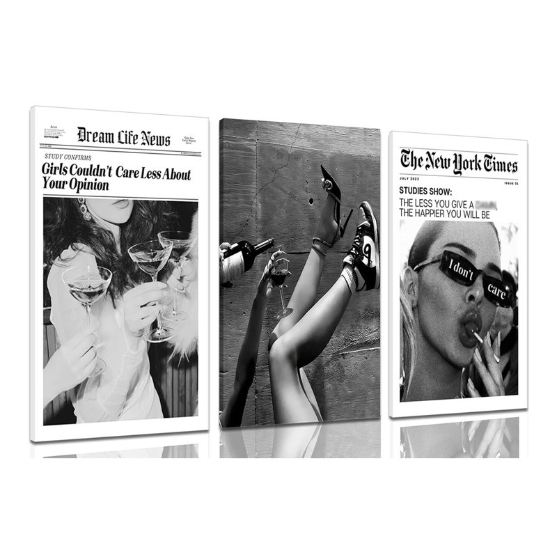 3 Piece Wrapped Canvas Print