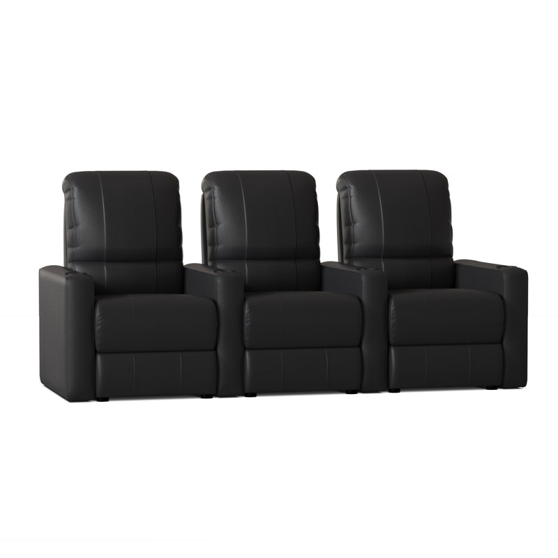Sièges de cinéma maison configurables (rangée de 4), Ultranoir, Électrique