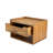 Alina Solid Wood Nightstand Tray-Top with Drawer and Open Storage-133419881