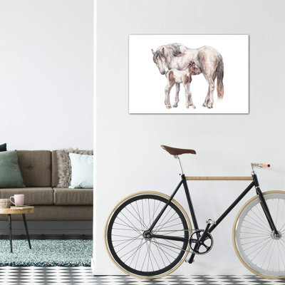 " Horse And Foal " by Wandering Laur