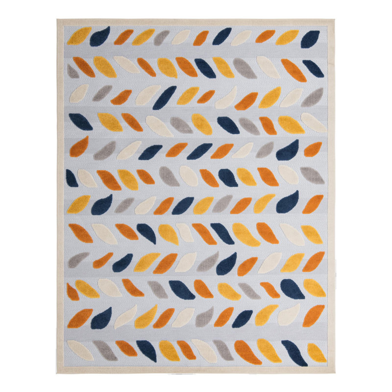 Oranjestad Aruba Indoor/Outdoor Rug, Rectangle 9' x 12'