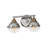 Kyoto 2 - Light Dimmable Polished Nickel Vanity Light