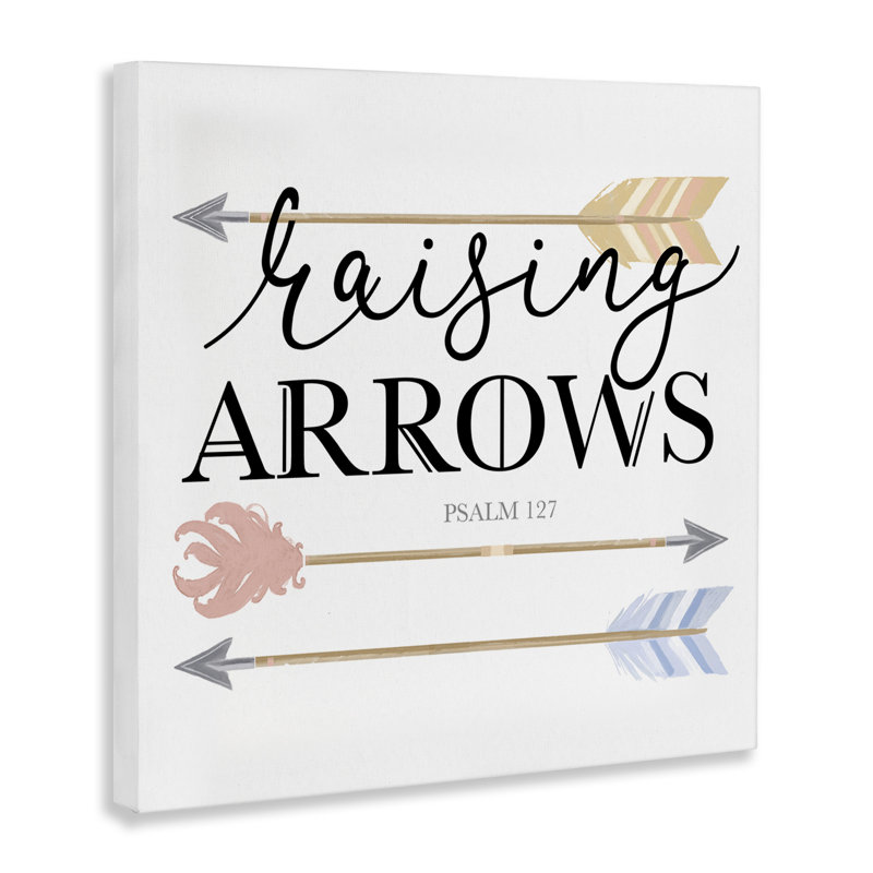 Art mural sur toile, "Spiritual Raising Arrows" par Lucca Sheppard, H 24 po x l 24 po