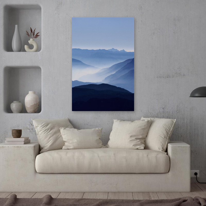 Blue Mountains - Photographie de paysage, art montagnard, H 36 po x l 24 po