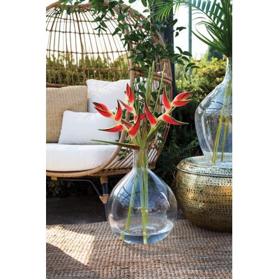 Armino 19.75'' Glass Table Vase