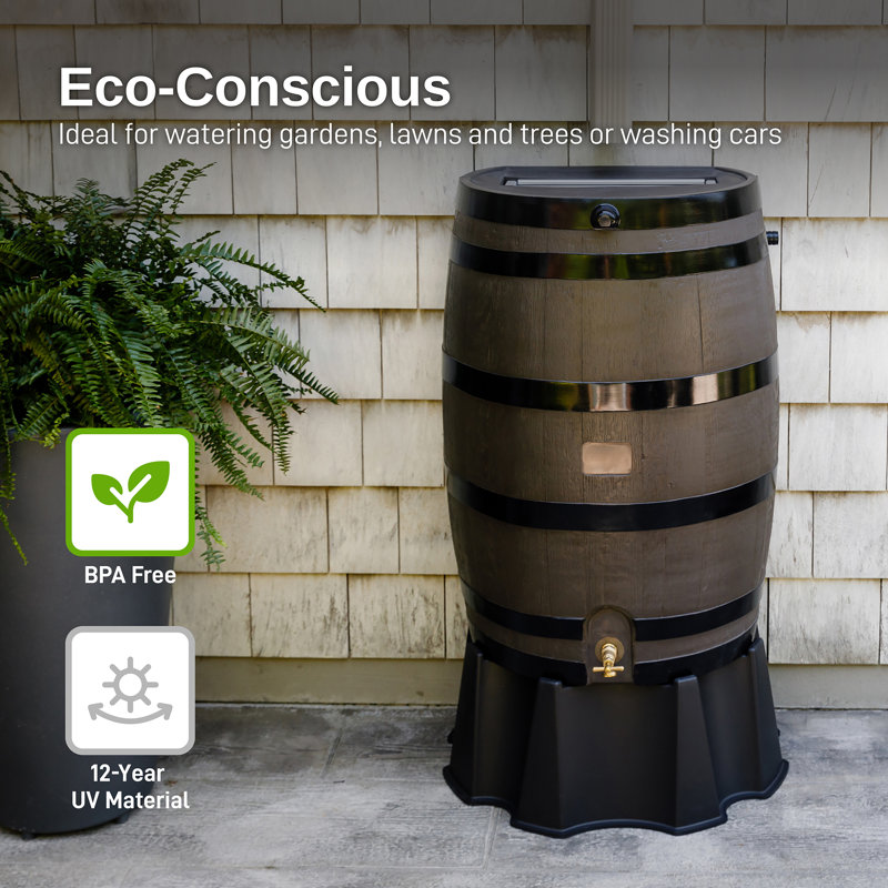 RTS Home Accents Rain Barrel Stand