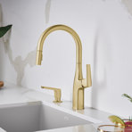 Rivana High-Arc Pull-Down Dual-Spray Kitchen Faucet