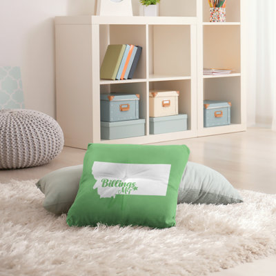 Coussin de plancher touffeté