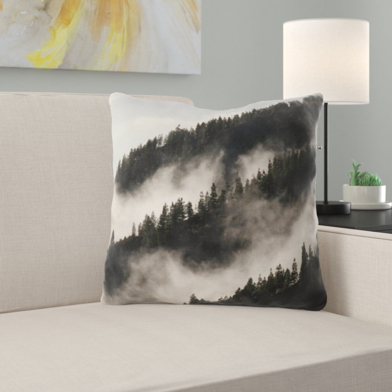 Coussin décoratif brouillard
