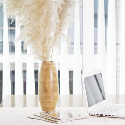Vase de plancher en bois
