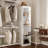 Elegant Wardrobe Tower With Slide-Out Organizers