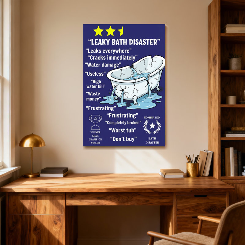Bath & Laundry, H 40 po x l 28 po