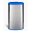 Nine Stars 13.2 Gallon Stainless Steel Open Top Recycling Bin