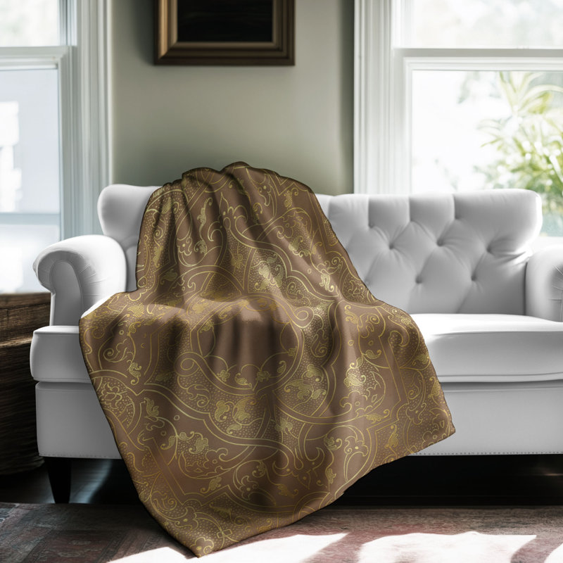 Couverture Golden Oasis Splendor, L 80 po x l 60 po
