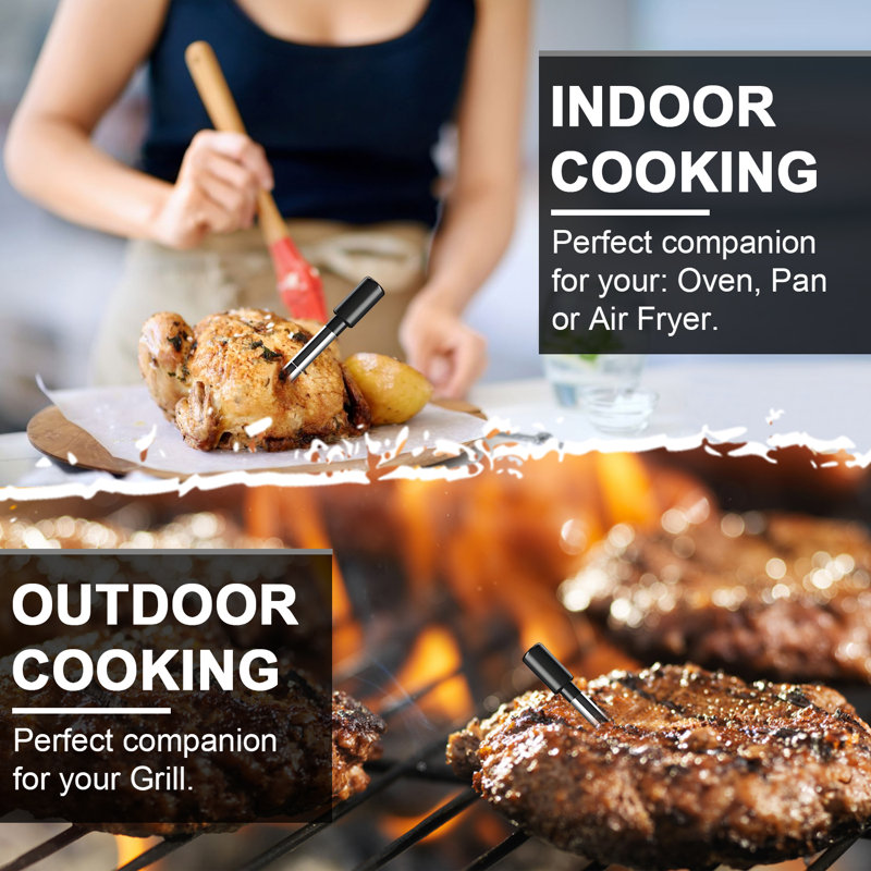 Our M2 Digital Wireless Meat Thermometer Bluetooth Instant Read 500 ft, White