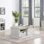 Table de bout avec tiroir de rangement de style rustique 1 pièce Accents