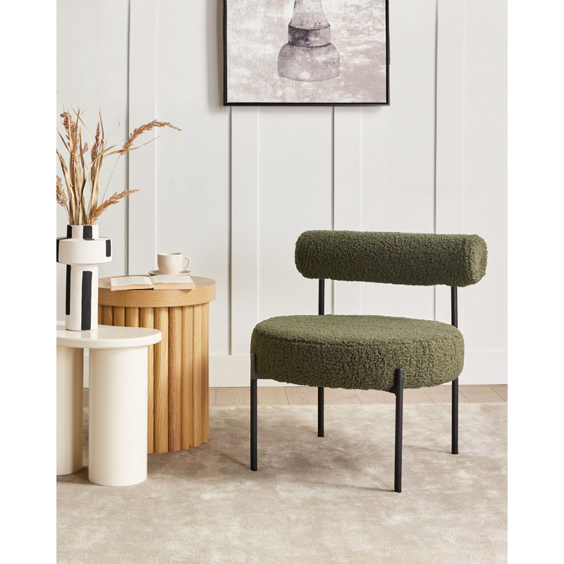 ALPHA Upholstered Side Chair, Green