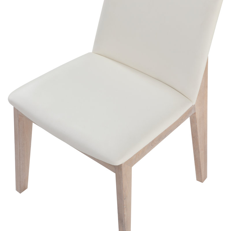 Ayanta 5-Piece Dining Set, Oak, White