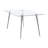 Torryn Rectangular Dining Table with Glass Top-1324304888