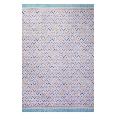 Elegant Hall Carpet (2.5 x 7.5 ft), 100% Polyester, 1.1 lbs/sq ft | 4 mm Pile Height, Recycled Poly Cotton Underside | Machine Washable, Eco-Friendly | Perfect for Entryways, Living Rooms & Hallways