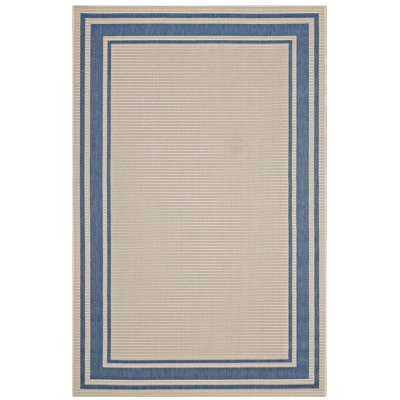 Rim Geometric Indoor / Outdoor Rug