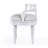 Hathaway Solid Wood Accent Stool-1050744572