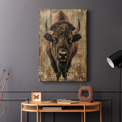 ANIMALS Series CDXCIV - Toile tendue avec châssis Premium - Prêt à être accroché