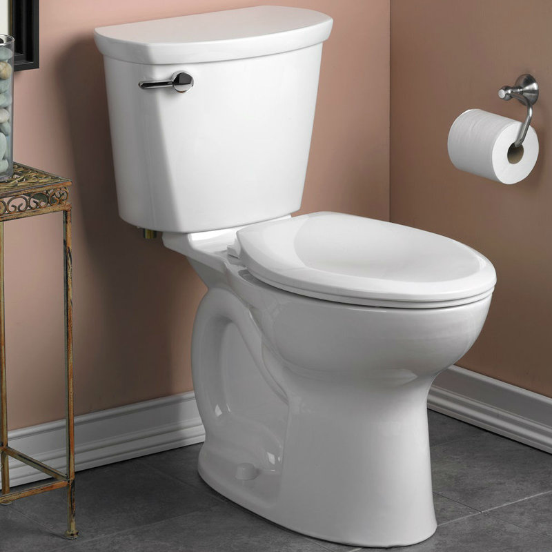 American Standard Cadet 1.28 Gallons GPF Elongated Comfort Height Floor Mounted Kit (Seat Not Included)