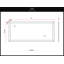 Base de meuble-lavabo double 72 po