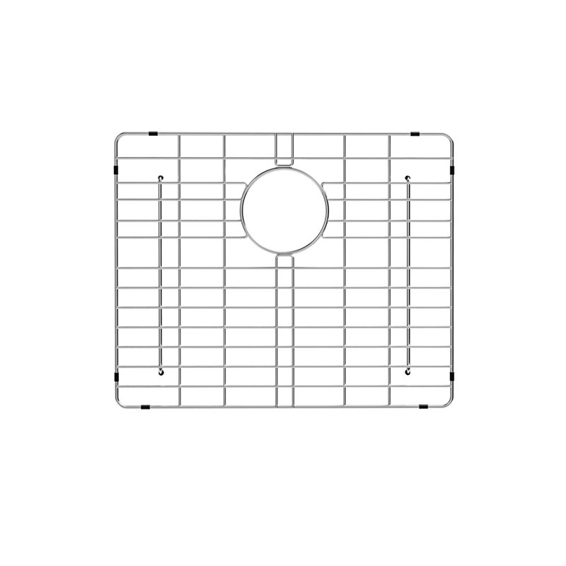 Grille de fond de brossage en acier inoxydable 18-5 / 8 "L x 15-5 / 8"