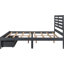 Lit plateforme double avec rangement-87878371