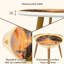 Ensemble de 2 tables basses gigognes Triangle Sunset