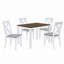 Ensemble de table de salle à manger 5 pièces Rustic-1813127936