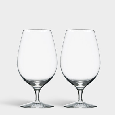 Merlot 20oz. Handmade Pils Glass Set